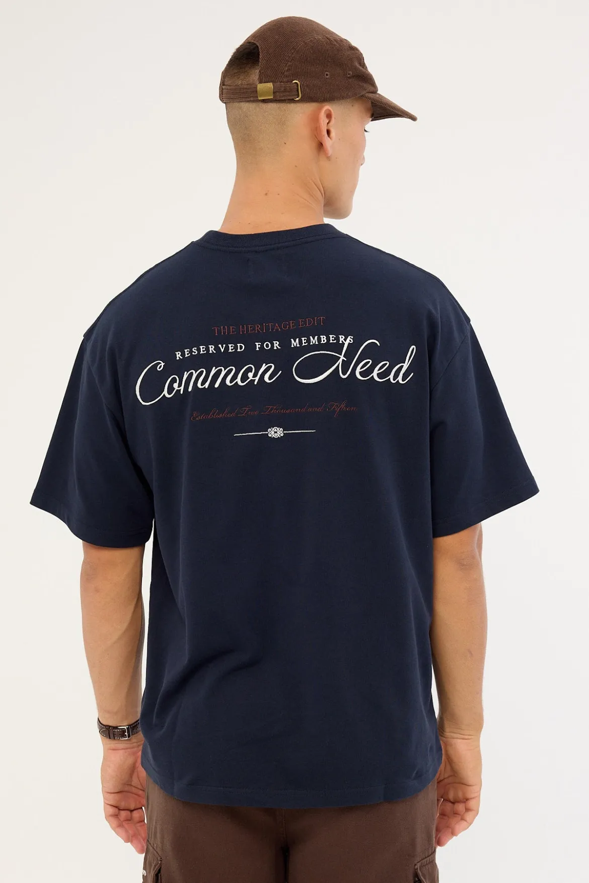 Format Heavyweight Easy Tee Navy