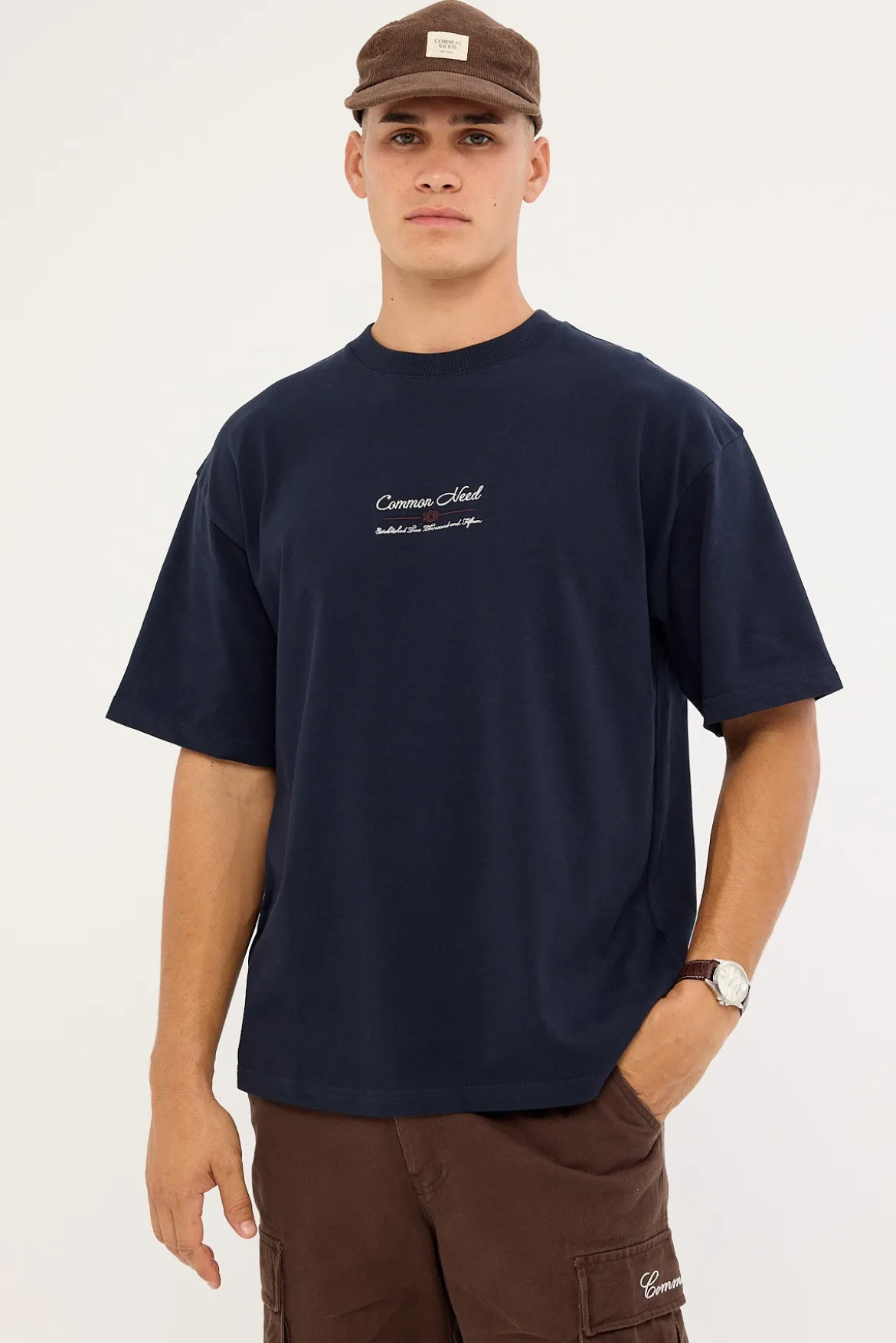 Format Heavyweight Easy Tee Navy