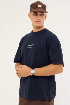 Format Heavyweight Easy Tee Navy