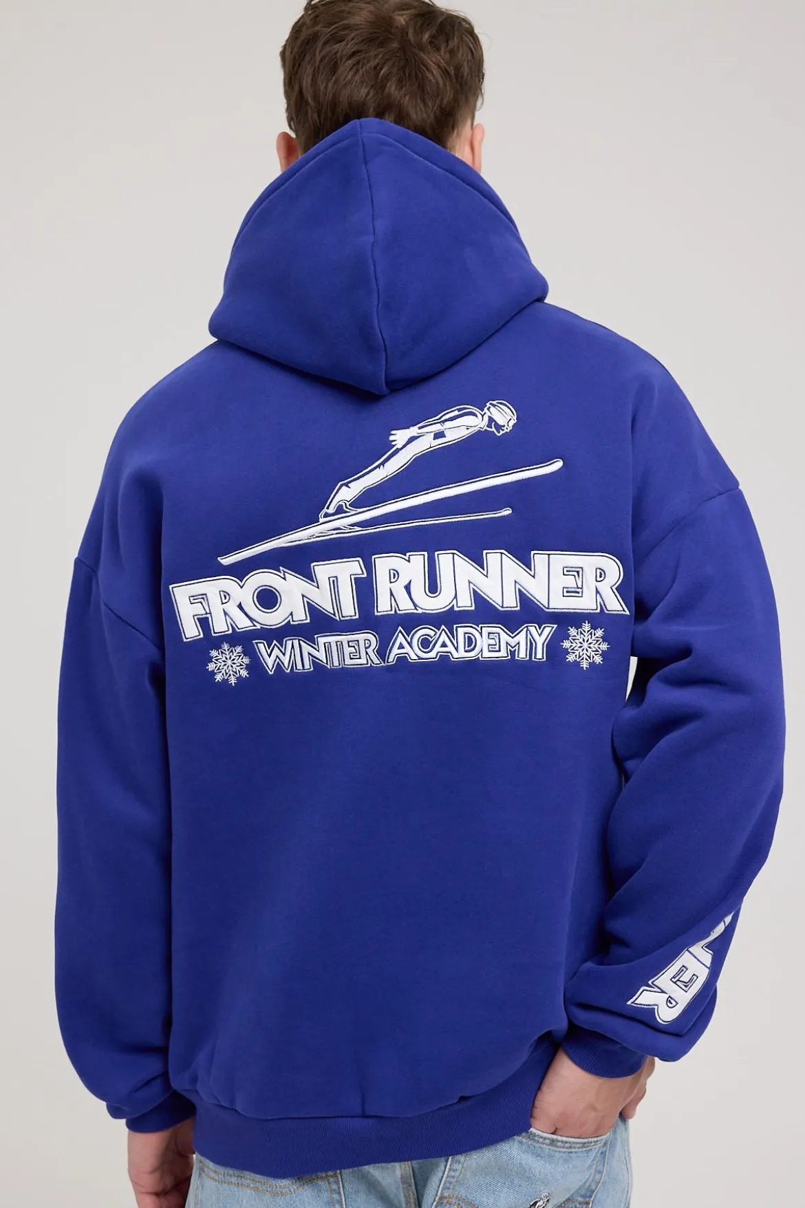 FR Winter Academy Hoodie Royal Blue