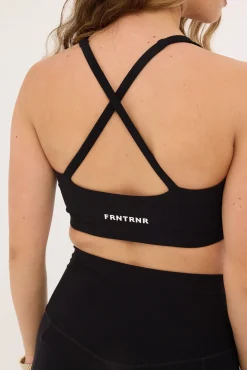 FR Wrap Crop Black