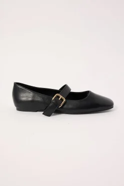 Fredia Ballet Flat Black