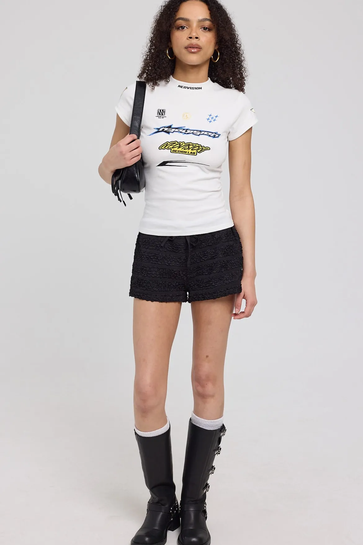 Freestyle Baby Tee Off White