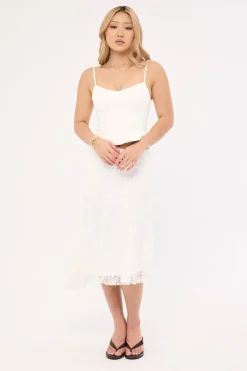 Freya Corset Top White