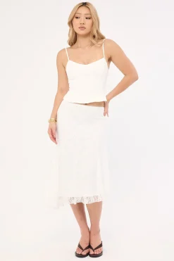 Freya Corset Top White