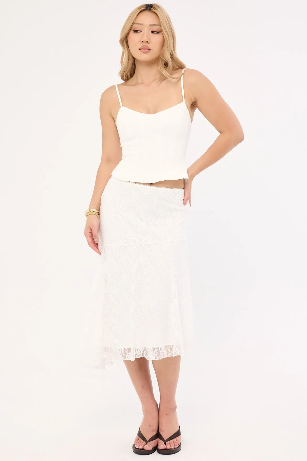Freya Corset Top White