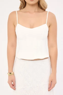 Freya Corset Top White