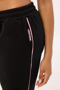 FRNT RNR Wide Leg Sweat Pant Black