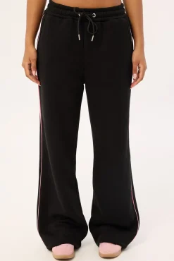 FRNT RNR Wide Leg Sweat Pant Black