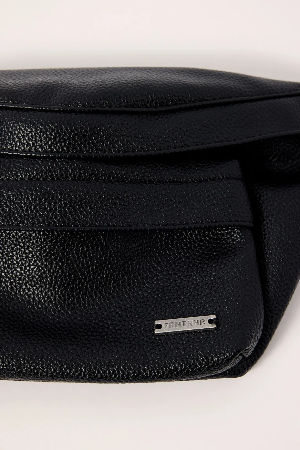 FRNTRNR Leather Hip Bag Black