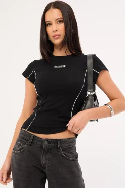 FRNTRNR Nano Logo Tee Black