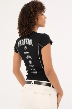 FRNTRNR Nano Logo Tee Black