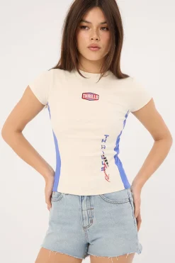 Full Fury Club Tee Heritage White