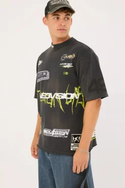 Fury Street Super Heavy Tee Black