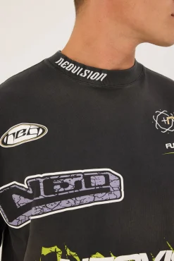 Fury Street Super Heavy Tee Black