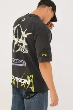 Fury Street Super Heavy Tee Black