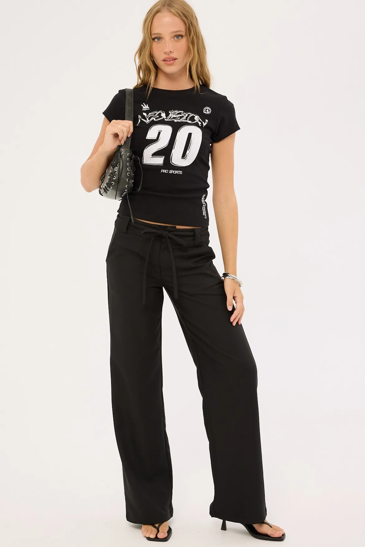 Fusion Baby Tee Black