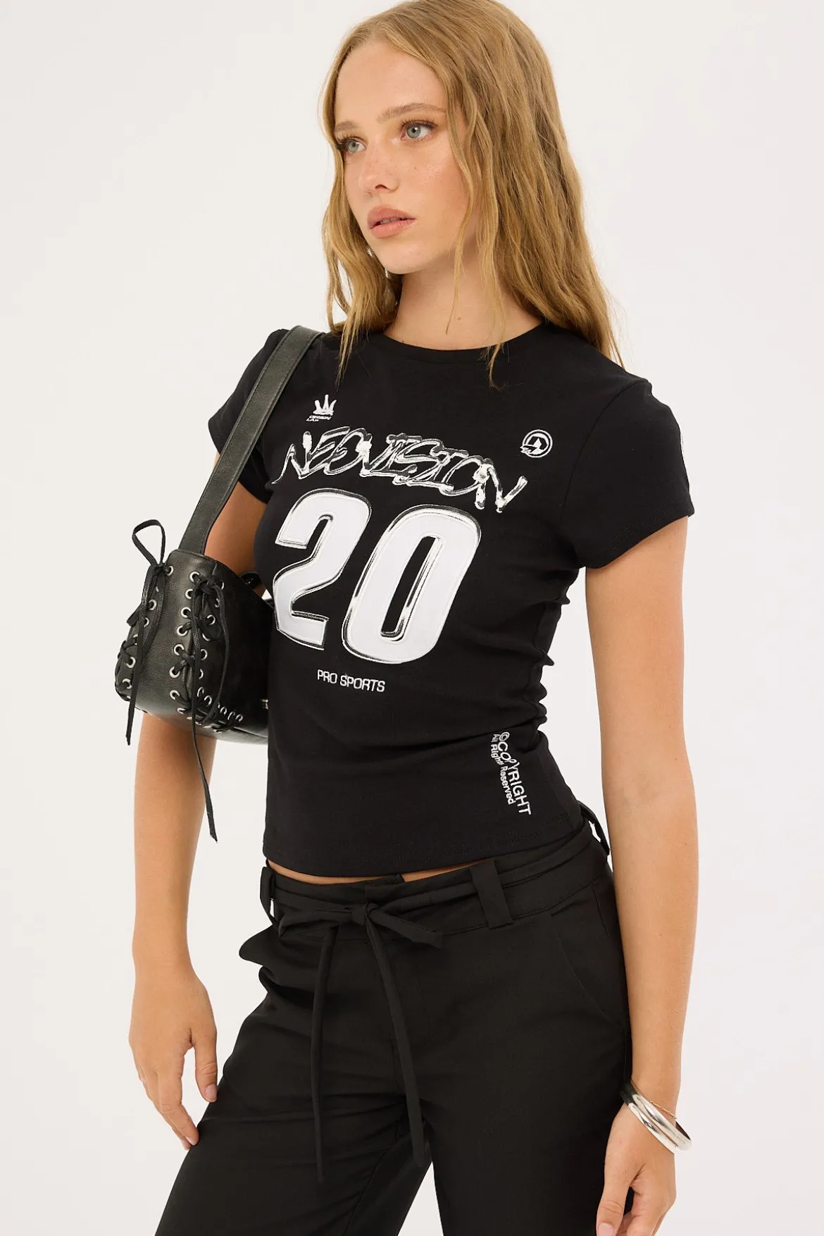 Fusion Baby Tee Black