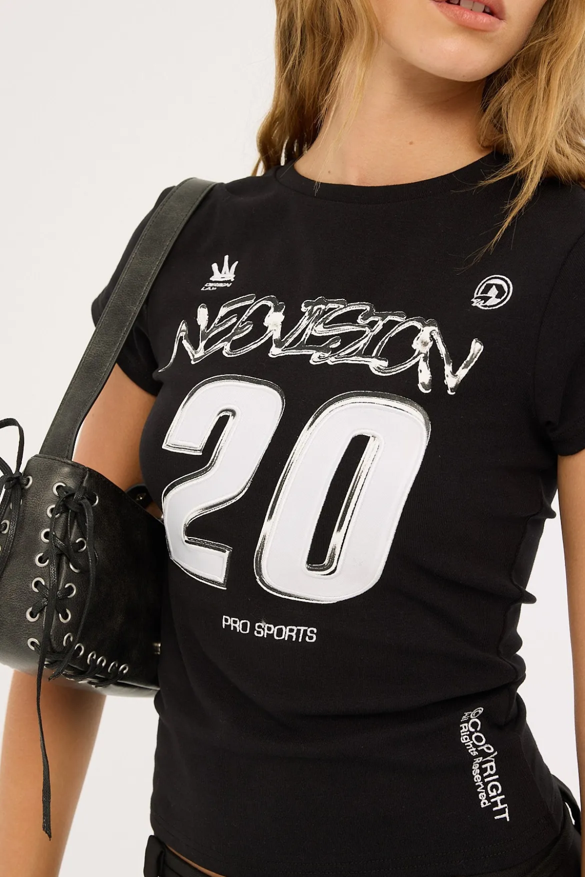 Fusion Baby Tee Black
