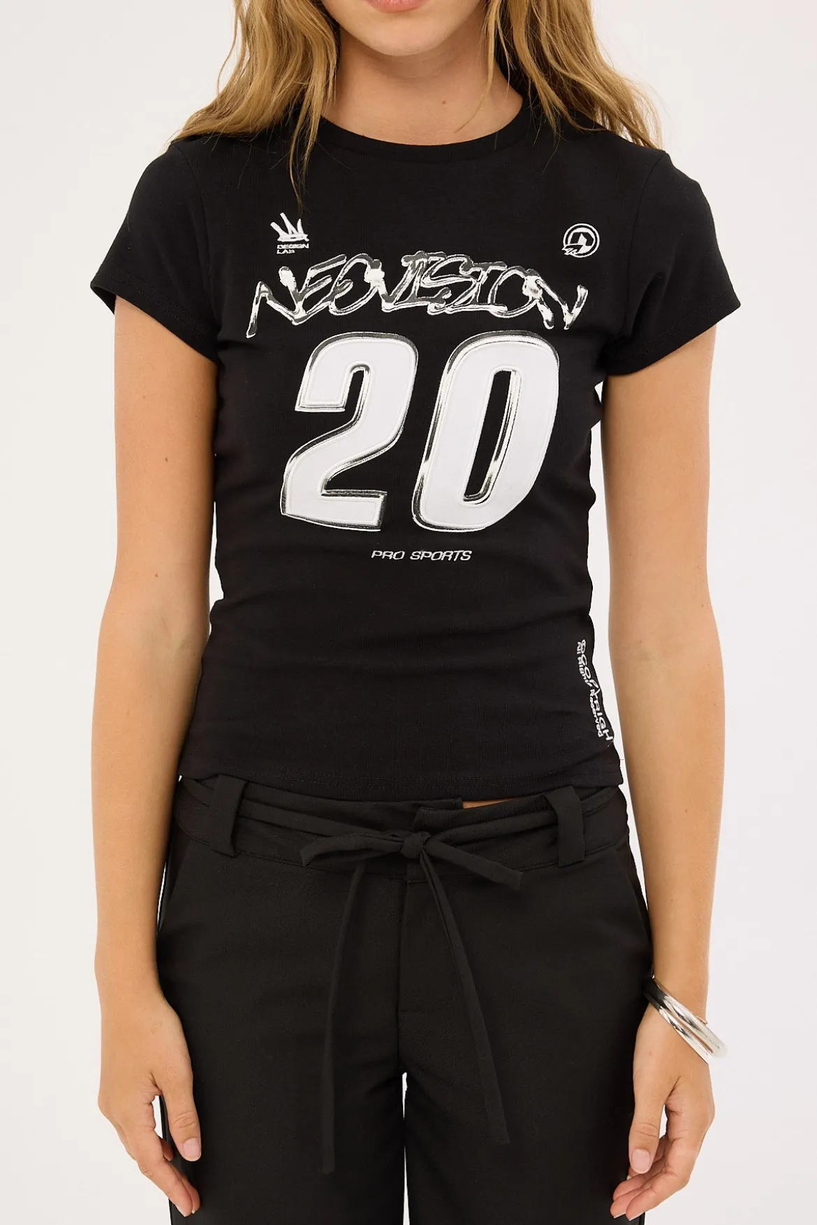 Fusion Baby Tee Black