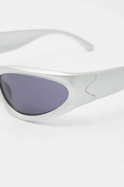 Future Race Sunglasses Silver