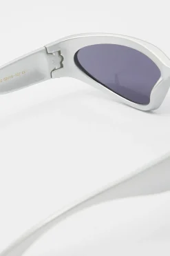 Future Race Sunglasses Silver