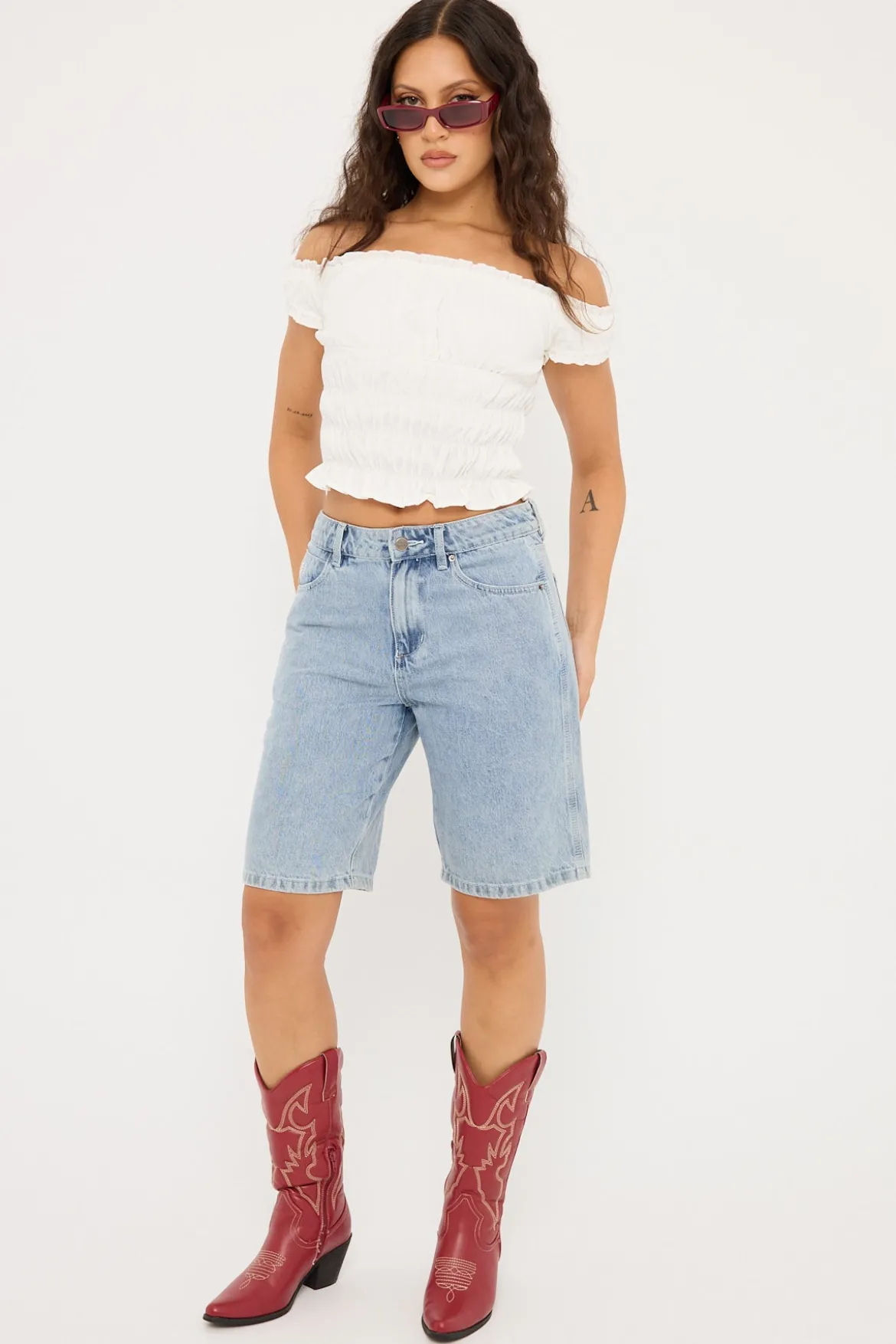 Fuzz Guy Carpenter Denim Short Spirit Blue