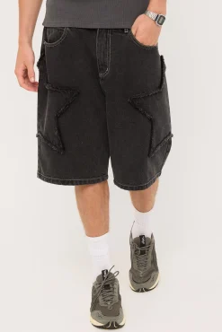 Galaxy Skyline Jort Washed Black