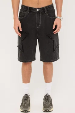 Galaxy Skyline Jort Washed Black