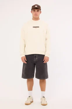 Gallery Crew Sweater Off White