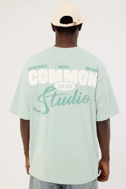 Gallery Heavyweight Boxy Tee Mint