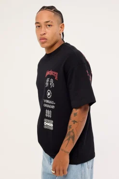 Gates Loopback Street Tee Jet Black