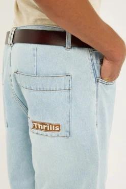 Gazed Big Slacker Denim Short Gazed Blue