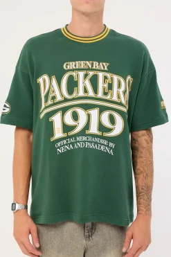 GB-Packers Game Tee Green