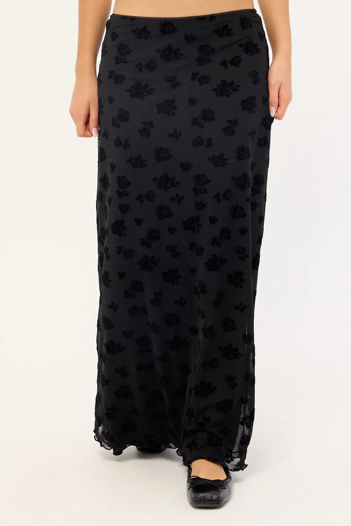 Gia Maxi Skirt Black