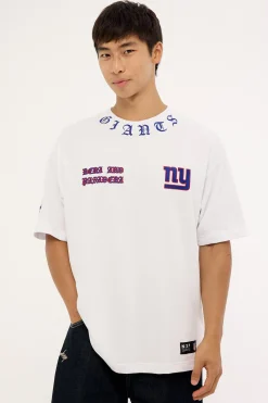 Giants Shield Tee Optical White