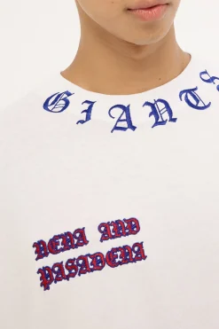 Giants Shield Tee Optical White
