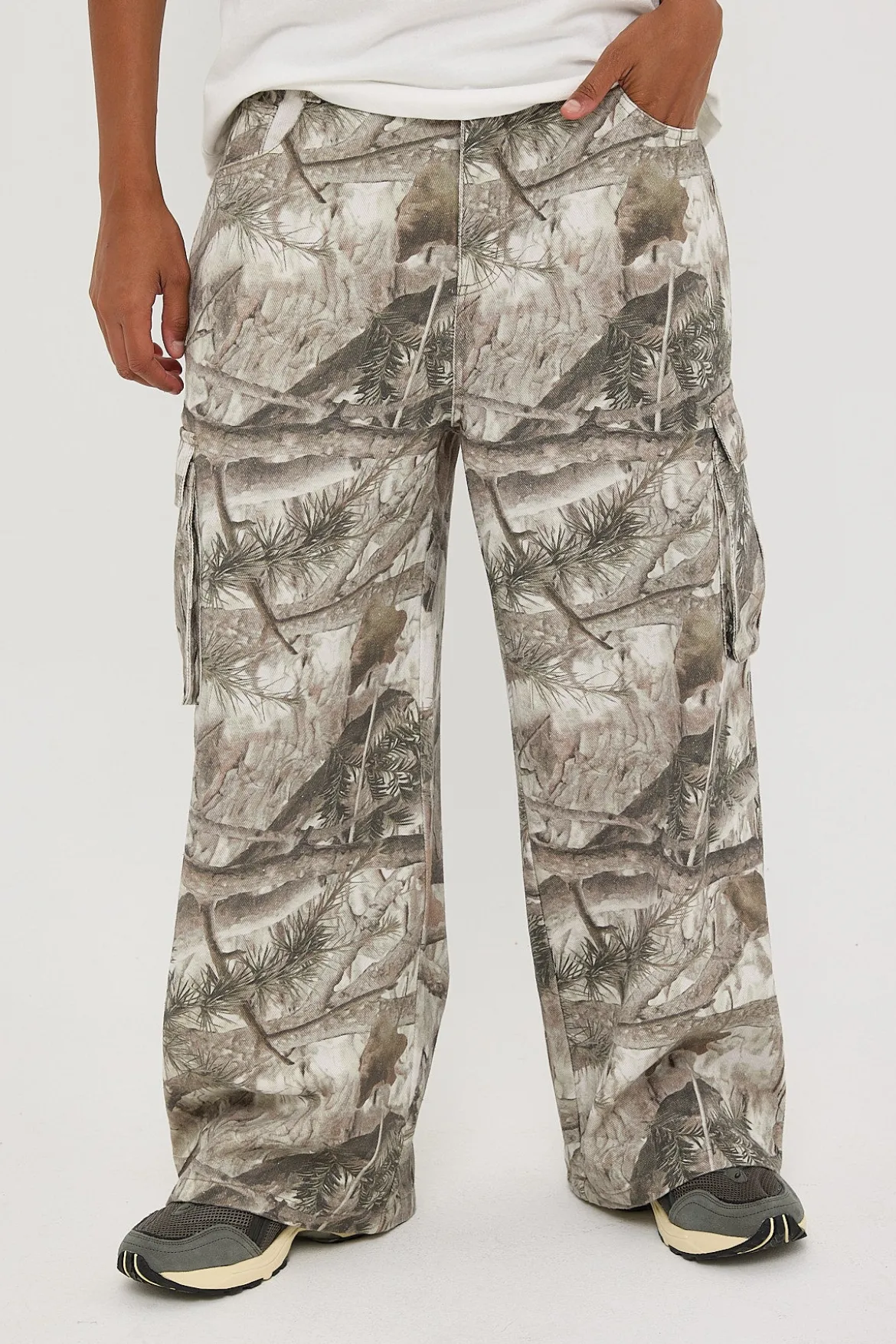 Glacier Camouflage Cargo Pant Camo