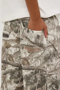 Glacier Camouflage Cargo Pant Camo