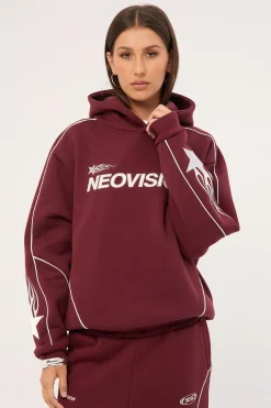 Glade Relaxed Hoodie Burgundy