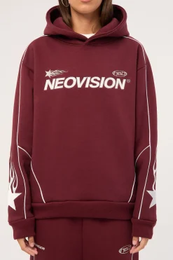 Glade Relaxed Hoodie Burgundy