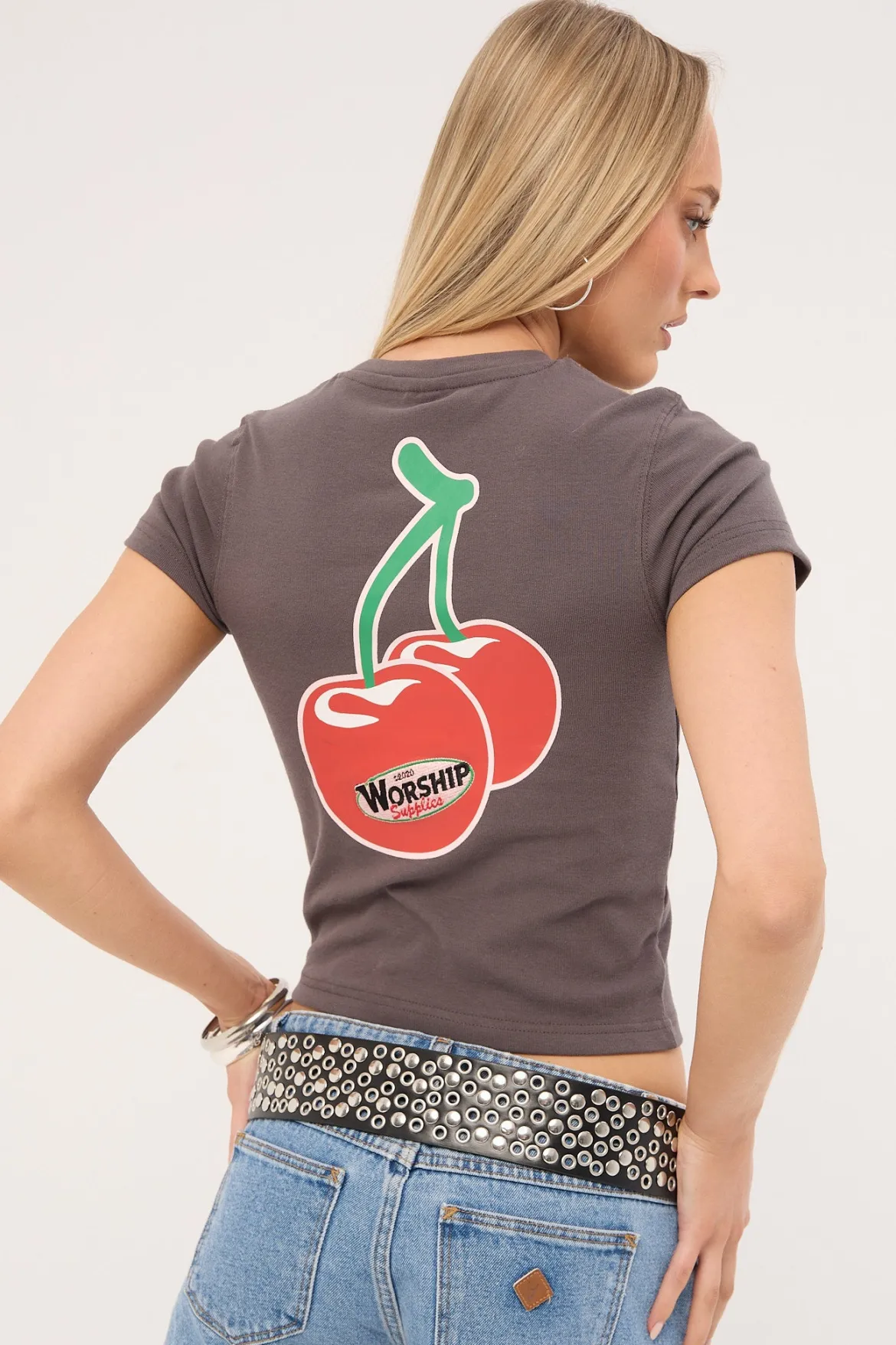 Glazed And Confused Slim Fit Tee Worn Black