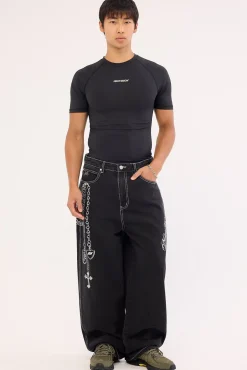 Glyph Slim Compression Tee Black