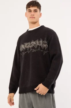 Gnasher Knit Black