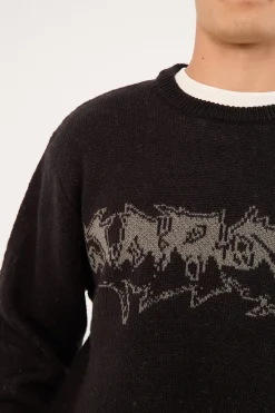 Gnasher Knit Black
