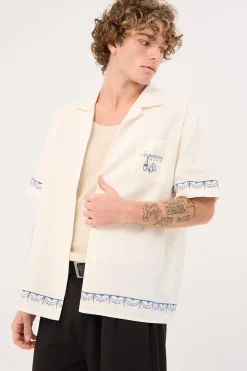Gnocchi Resort Shirt White
