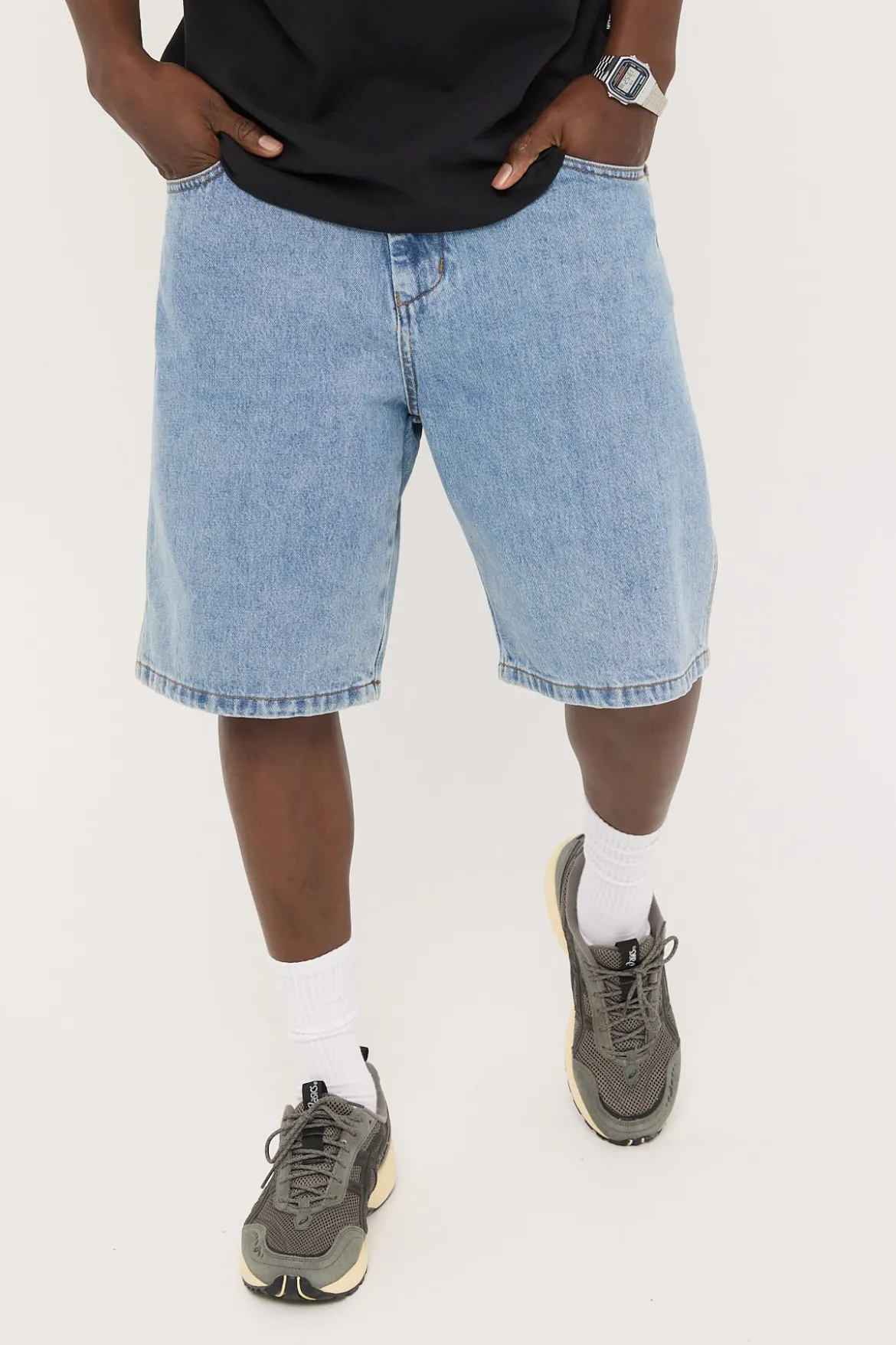 Going Nuts Big Dawg Jean Short Rage Blue