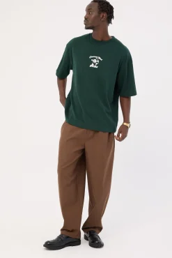 Golfing Brushed Easy Tee Dark Green