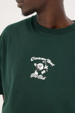 Golfing Brushed Easy Tee Dark Green