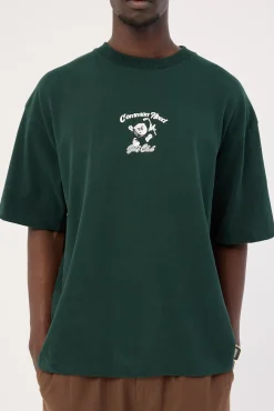 Golfing Brushed Easy Tee Dark Green